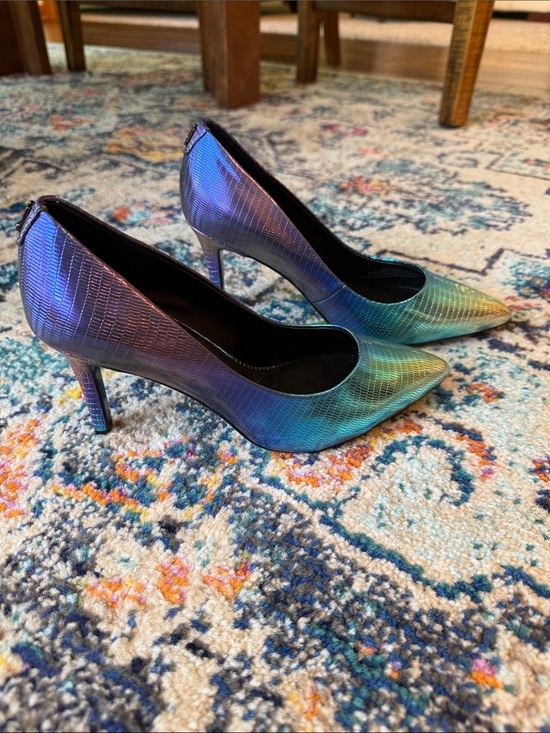 Karl Lagerfeld Shoes - KARL LAGERFELD Paris Royale High Heel Pumps in Multi Lizard